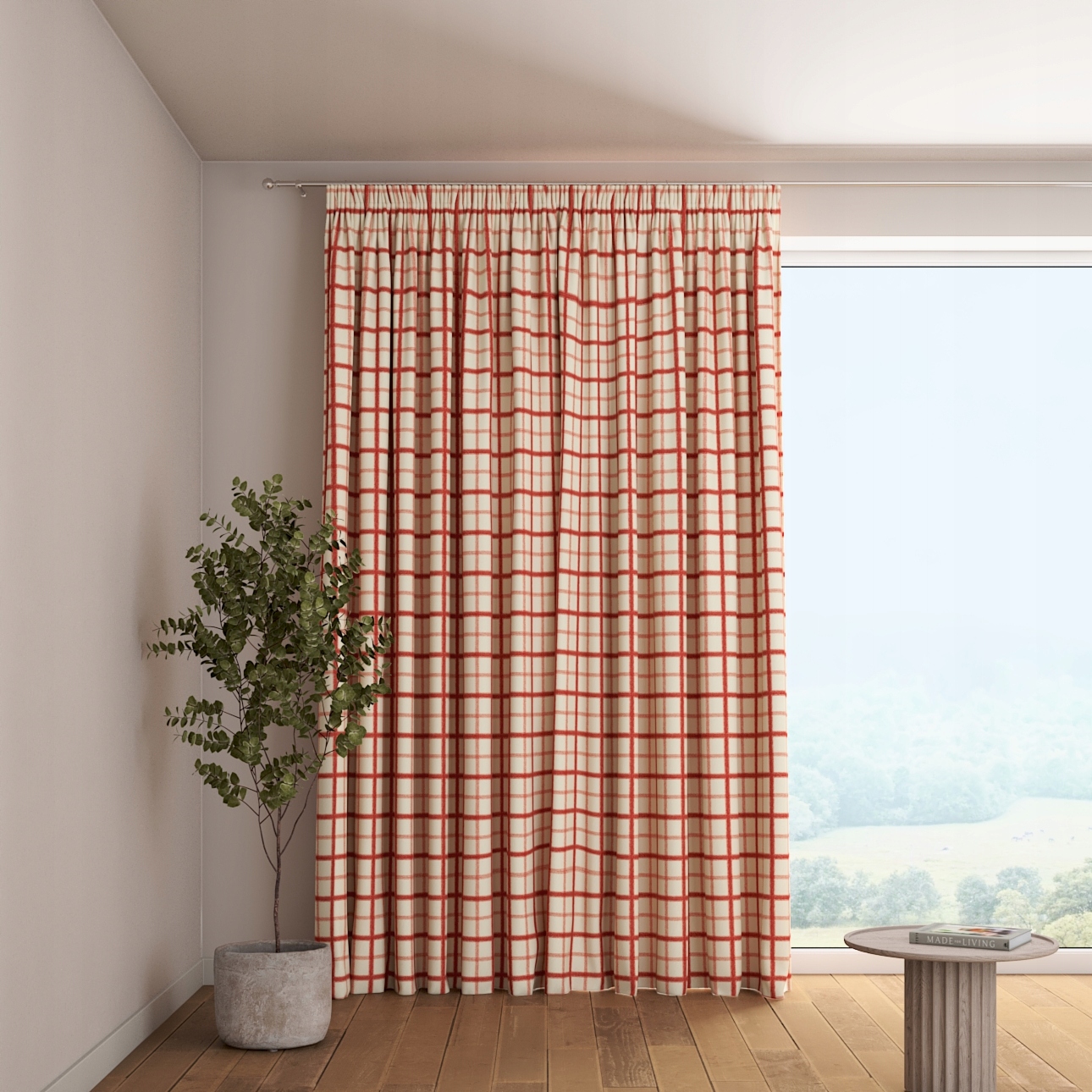 Dekoria Záclona na zvlnenej páske 1 ks 130x260 cm biela