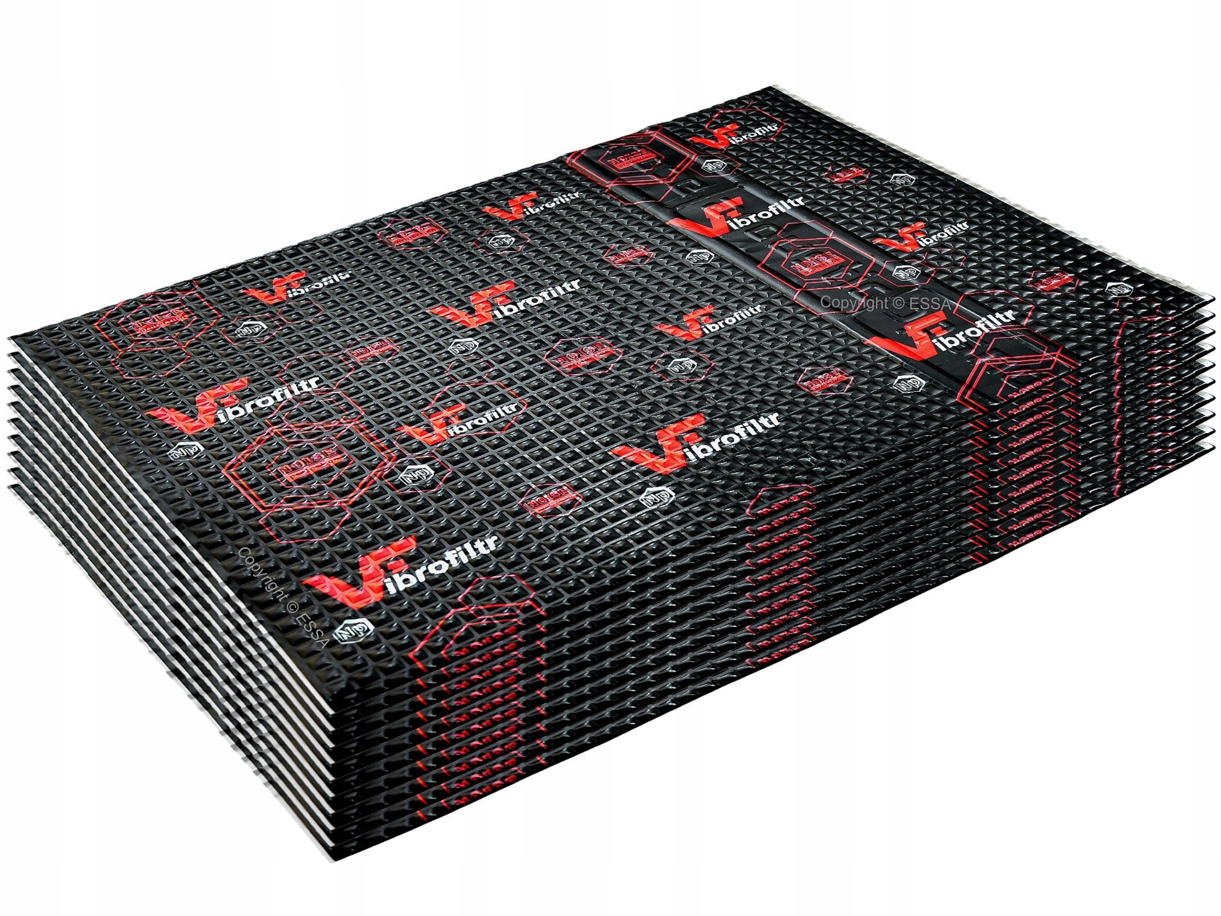 Vibrofiltr Pro 4.0 Box Mata Wygłuszająca, Wyciszająca 4mm 10szt. 1,75m2