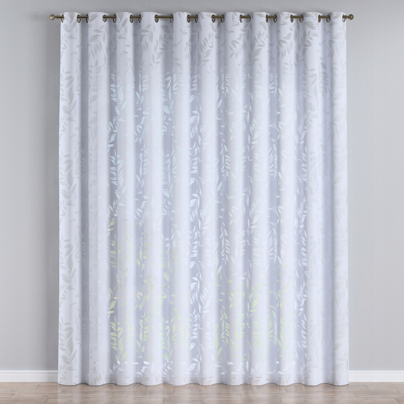 Hotová Záclona na průchodkách Woalowa 300x245 cm bílá