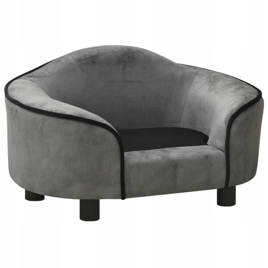 Levně VidaXL pelíšek pro psa šedá s šedými lemy 67 cm x 47 cm Přečtěte Si Popis