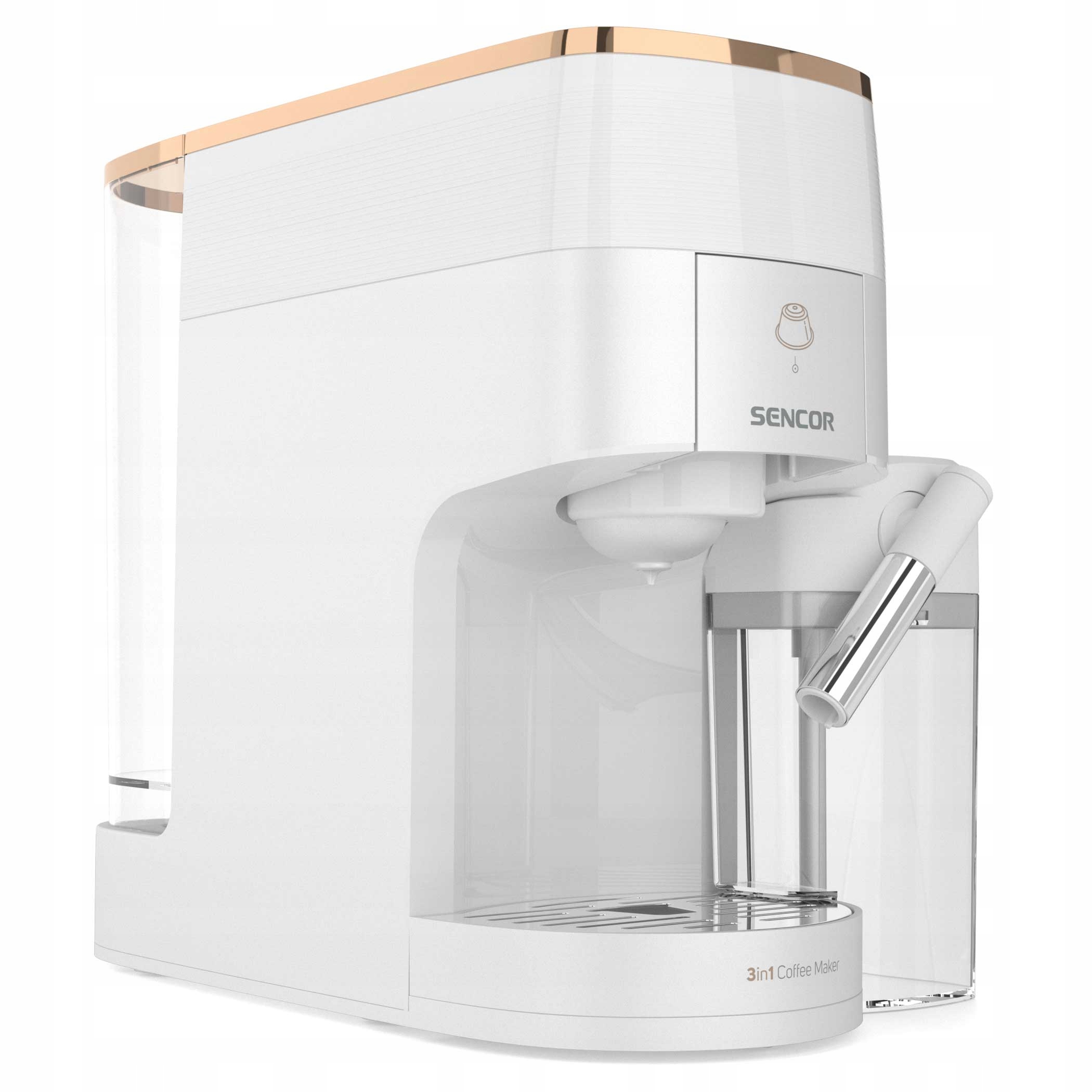 Ekspres do kawy Sencor MarcoPolo ciśnieniowy kapsułki Nespresso Dolce-Gusto