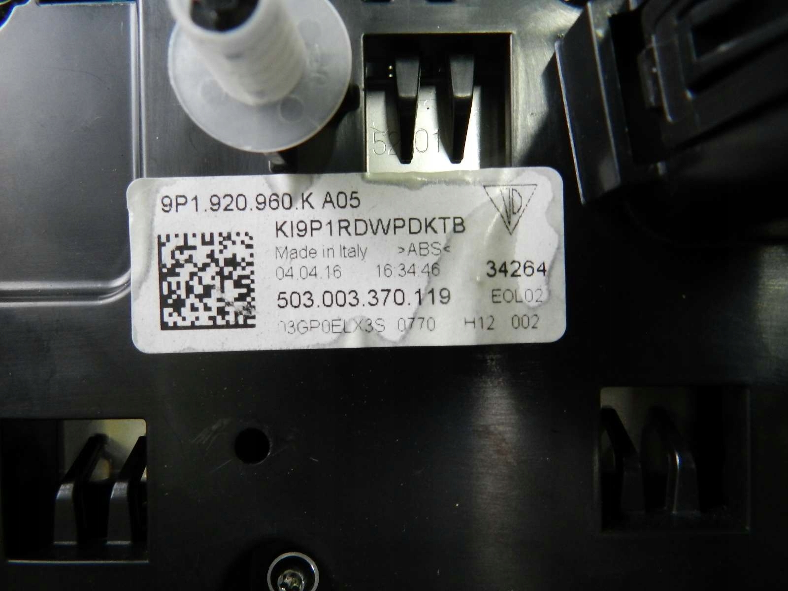 PORSCHE 991 911 s РЕСТАЙЛИНГ спидометр 9P1920960N