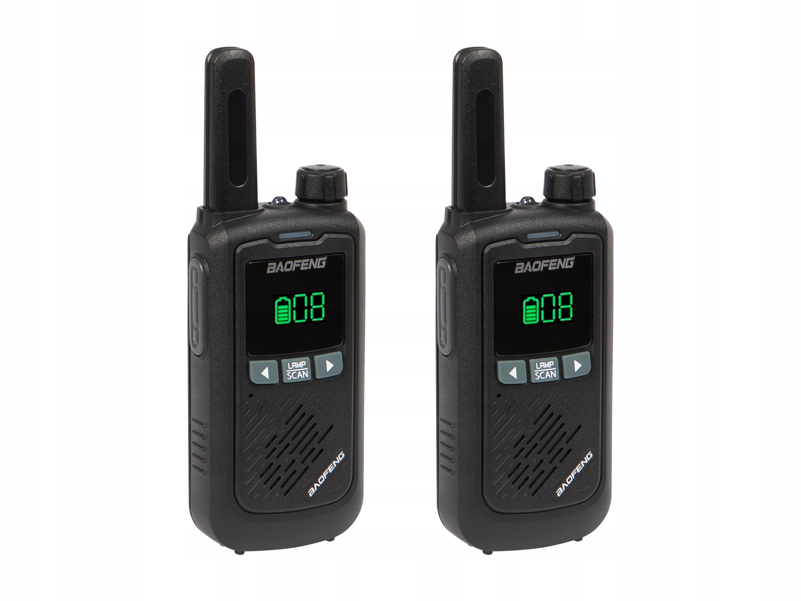 KRÓTKOFALÓWKI 2x WALKIE TALKIE BAOFENG RADIOTELEFON LATARKA DUŻY ZASIĘG Model BF-T17