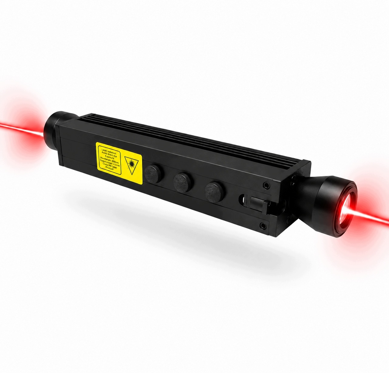 Dvojitý Laser Červený Laserový Ukazovátko 2 Paprsky Akumulátor Pouzdro