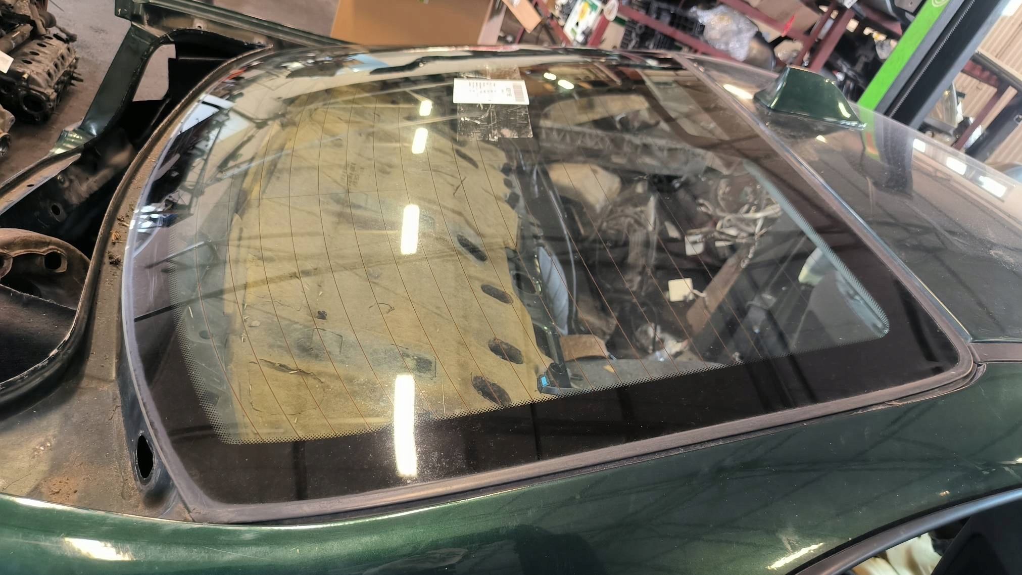 window rear part BMW E46 318 sedan