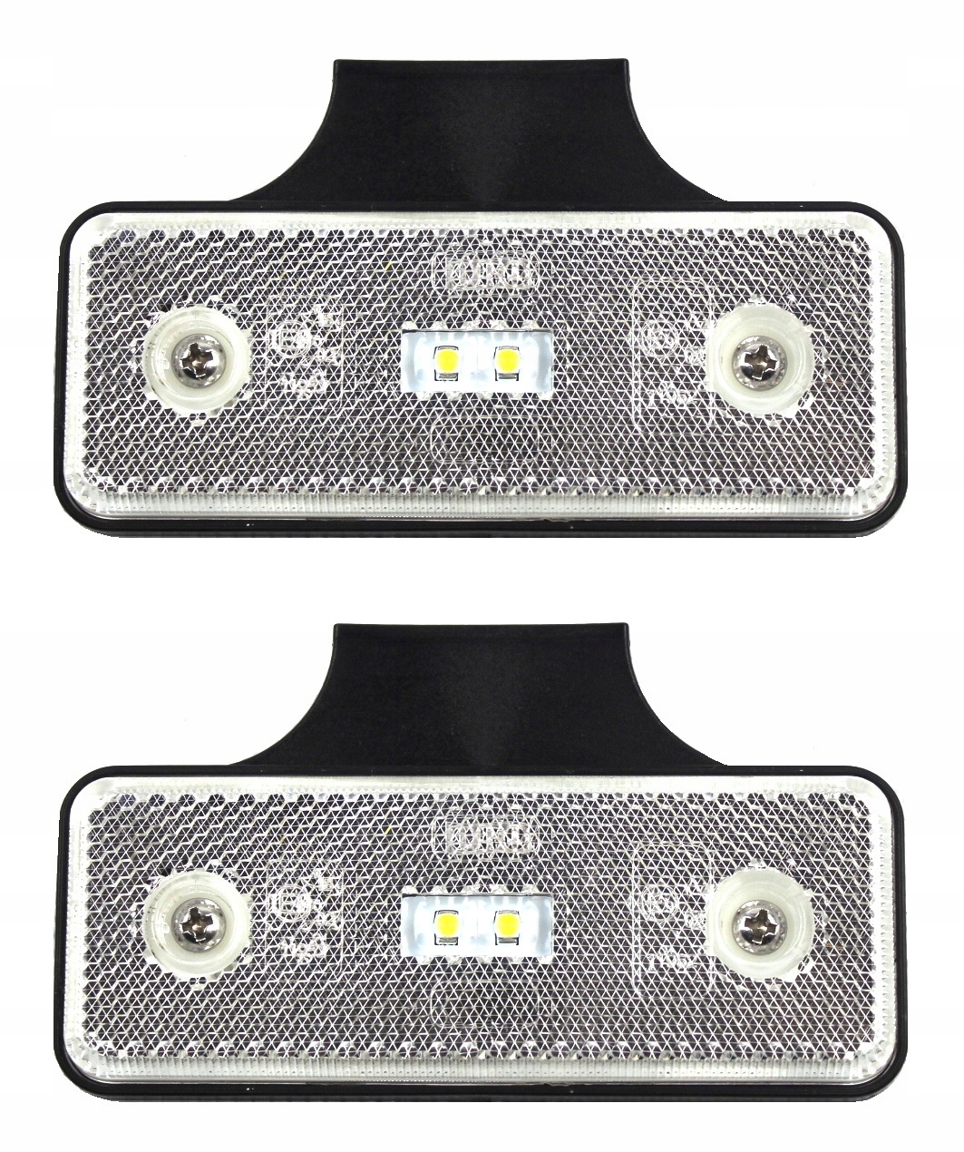 OBRYSÓWKA DIODOWA LED LAMPA OBRYSOWA BIAŁA UCHWYT