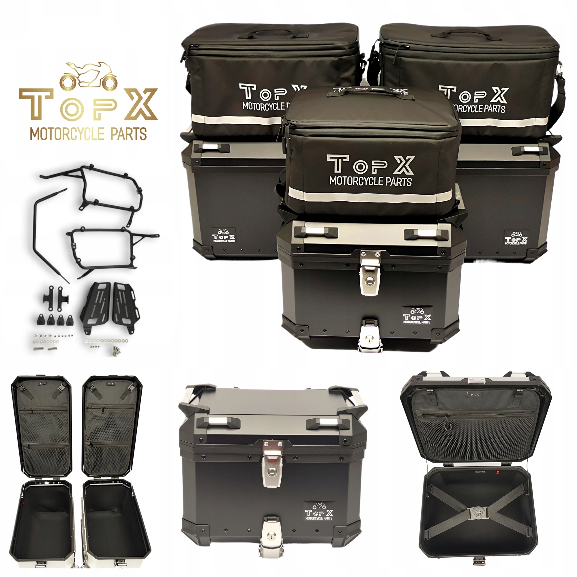 Bmw 1200 Gs 1250 Gs R1200GS R1250GS Kufry Rámy Aluminiové Tašky sada