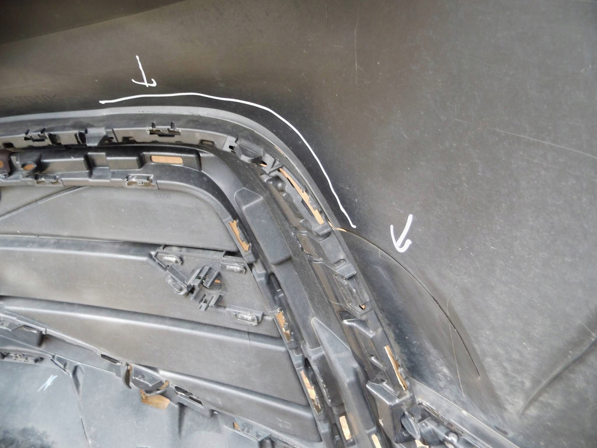 VW Tiguan II 2020-2024 LIFT R-LINE bumper front front