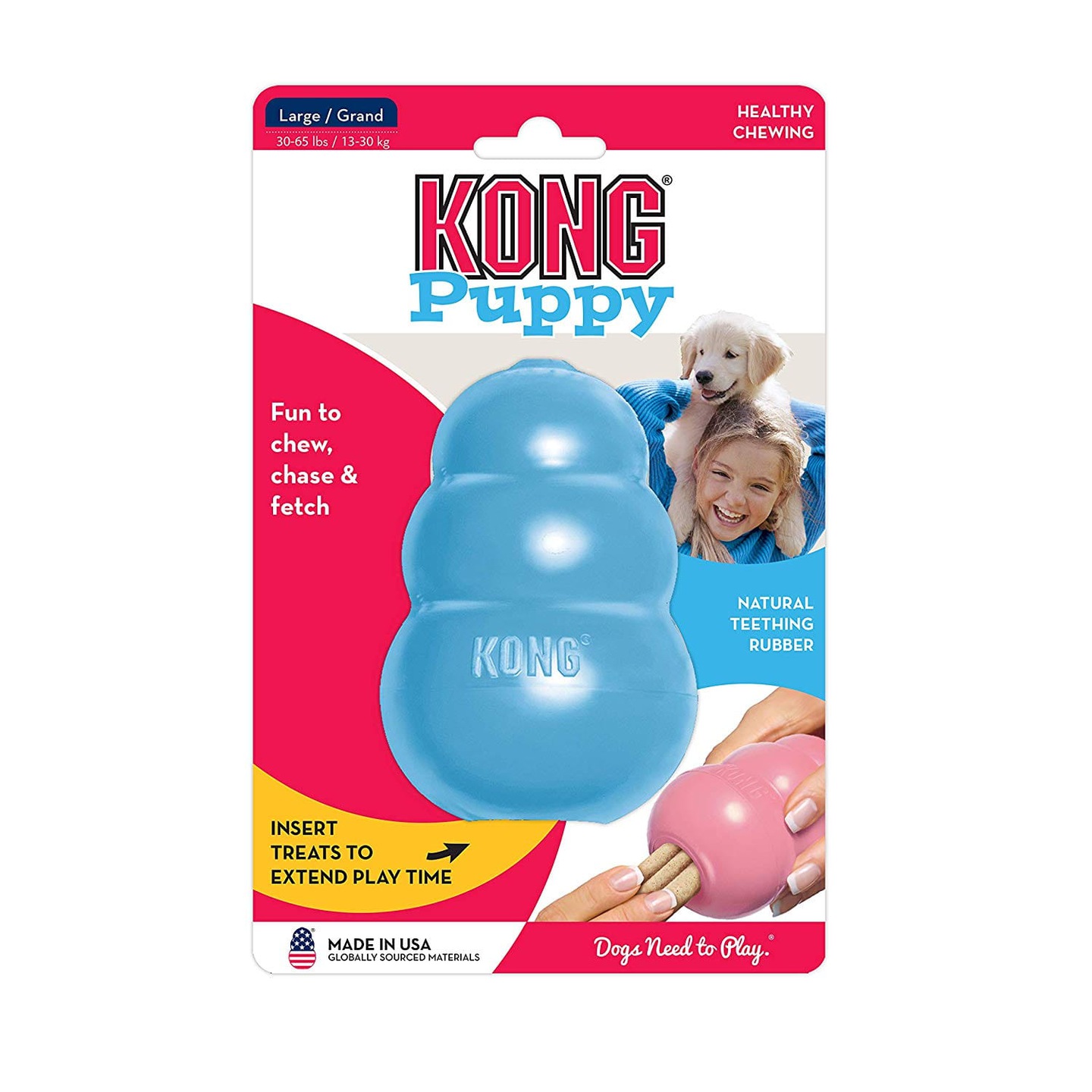 

Kong Puppy L Mocna Zabawka Gryzak Dla Szczeniaków