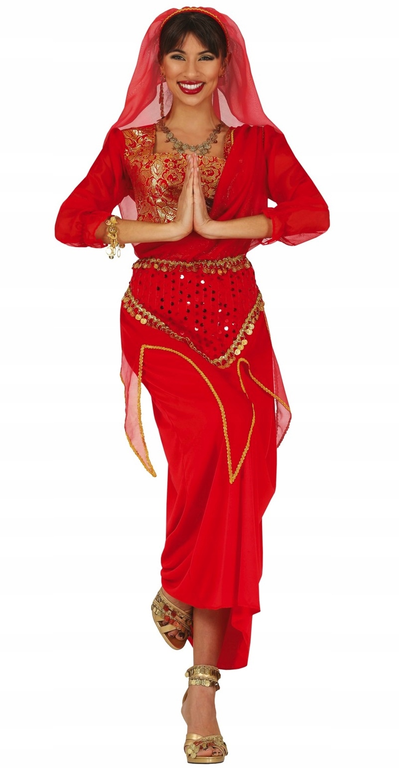 Kostým Bollywood Hinduistická Arabka Jasmína Arabské tanečnice Arabky vel M