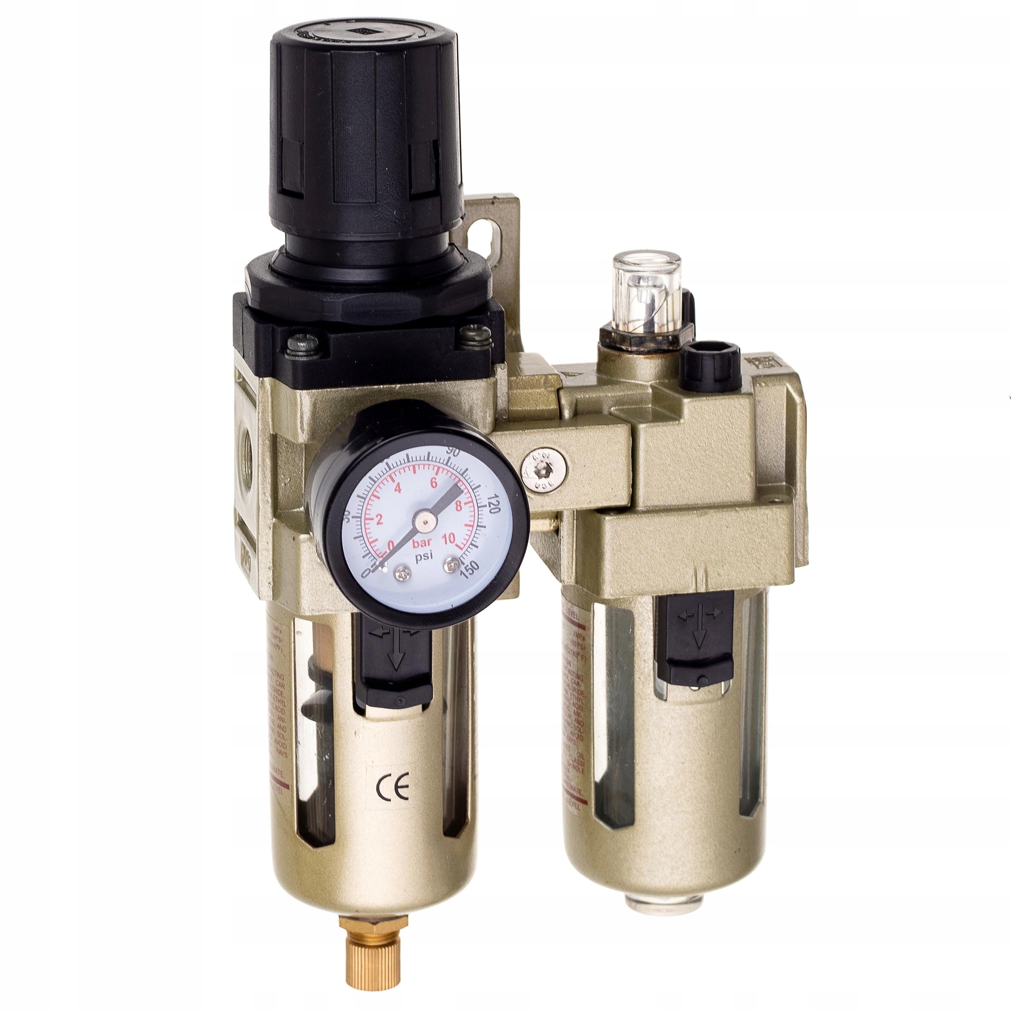 Reduktor Ciśnienia Filtr Odwadniacz Naolejacz 1/4 Marka TC Technic