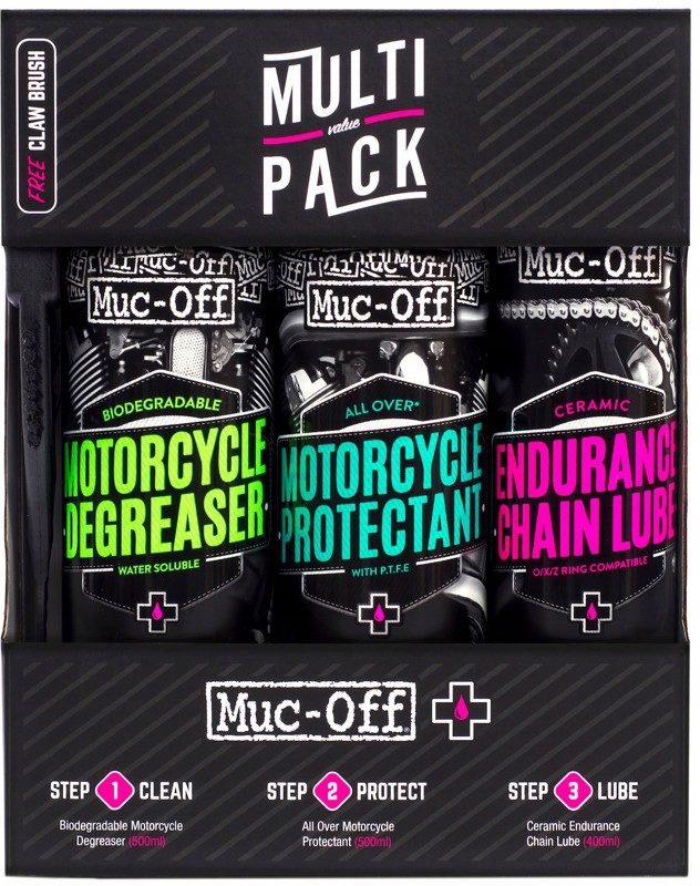 Muc-Off Multi Pack Sada na čištění a mazání řetězu
