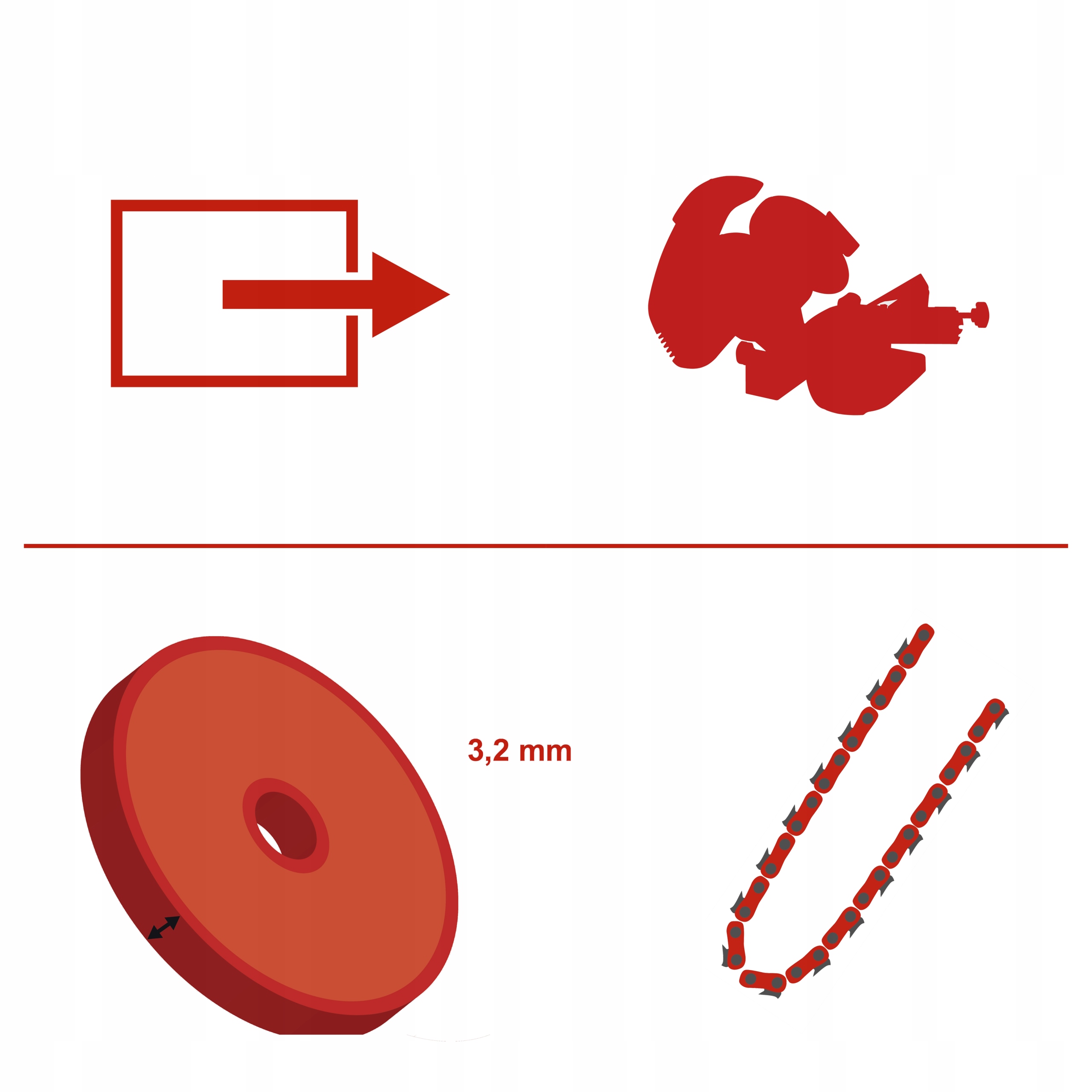 Ostrzałka do Łańcuchów Pił Elektryczna KS1200 Scheppach Marka Scheppach