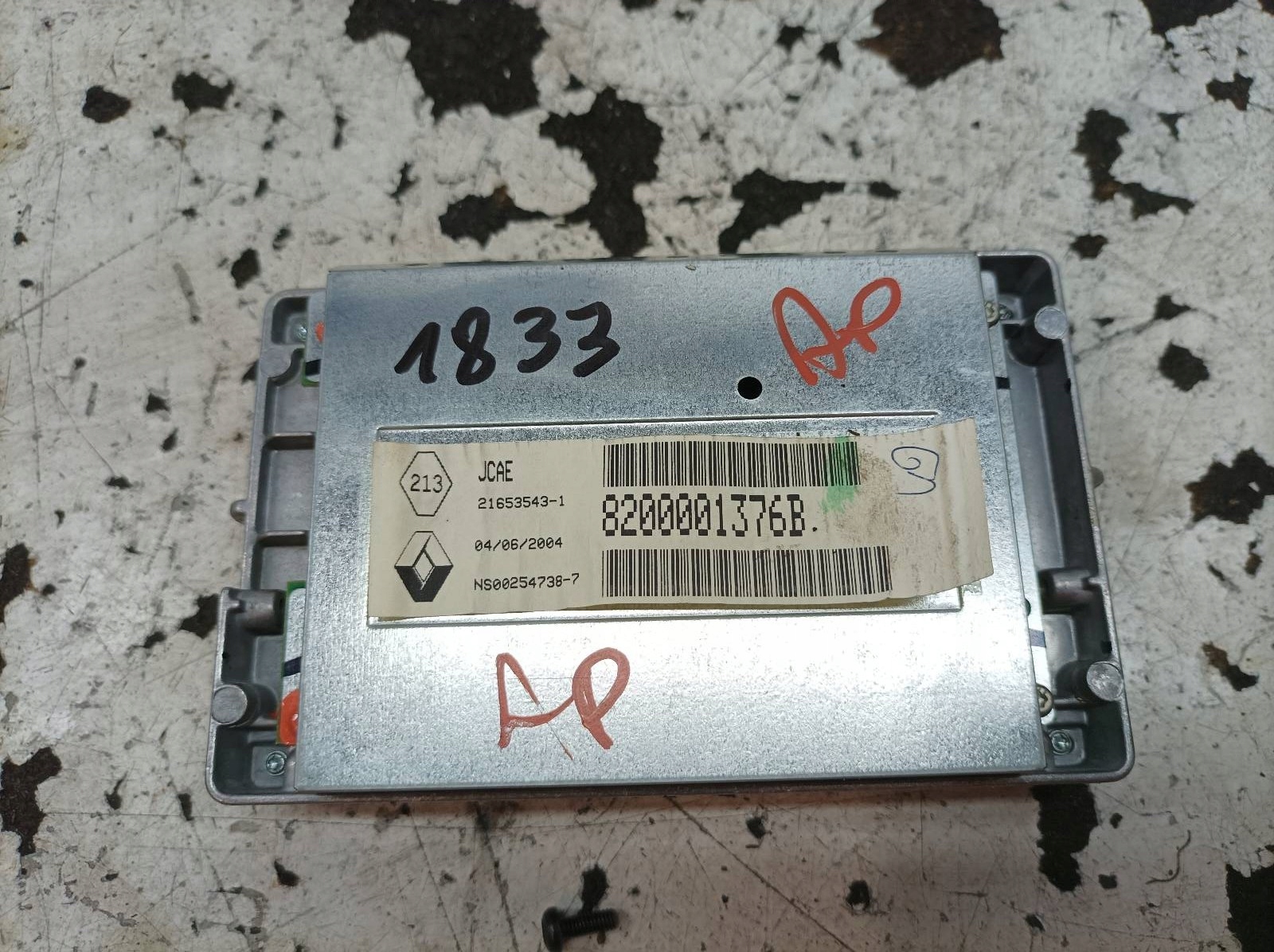 display 8200001376B Renault Laguna II (2000-2007)