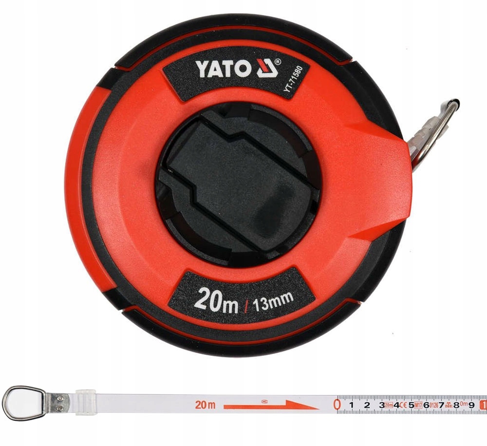 

Taśma Miernicza Zwiajan Stalowa 20m x 13 mm Yato