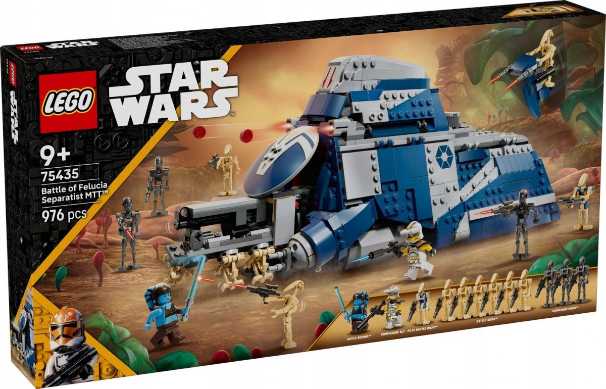 Stavebnice Star Wars 75435 Transporter Mtt Separatistů z bitvy o Felucii
