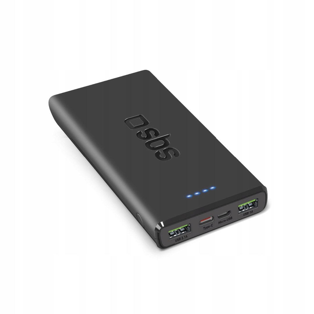 Powerbank 10000 mAh Power Delivery 20W czarny