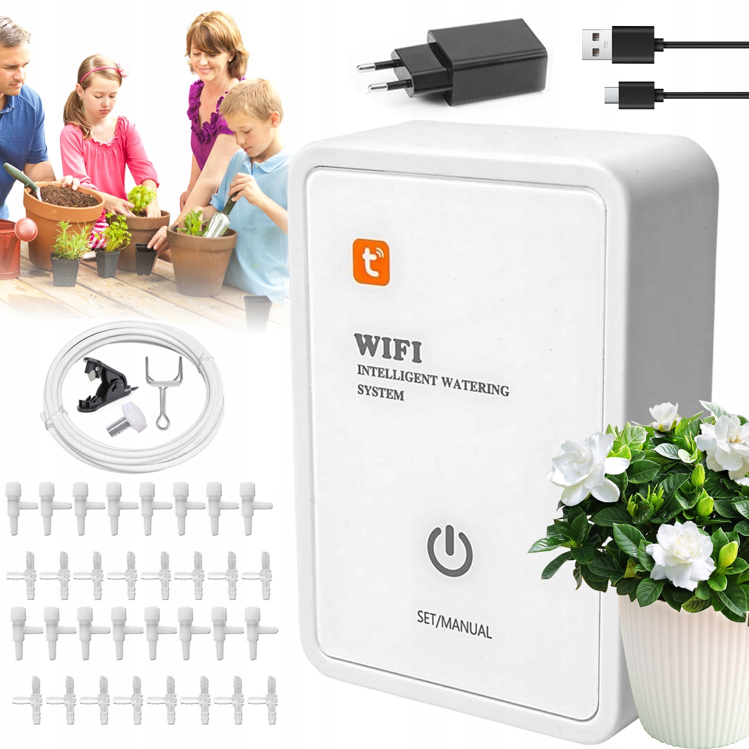 Wifi Automatický Systém Zavlažování Zahradního Zavlažovacího Systému Pro Rostliny