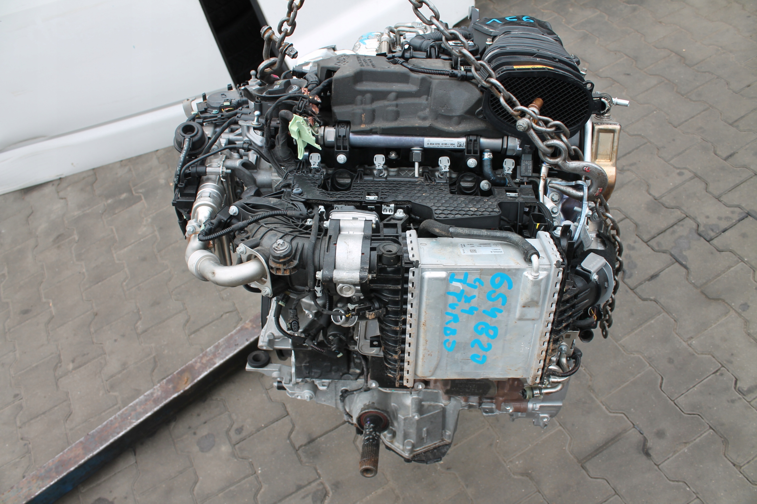 engine complete MERCEDES GLC C KLASA E KLASA 1 TURBO 4X4 654820 8TYS KM