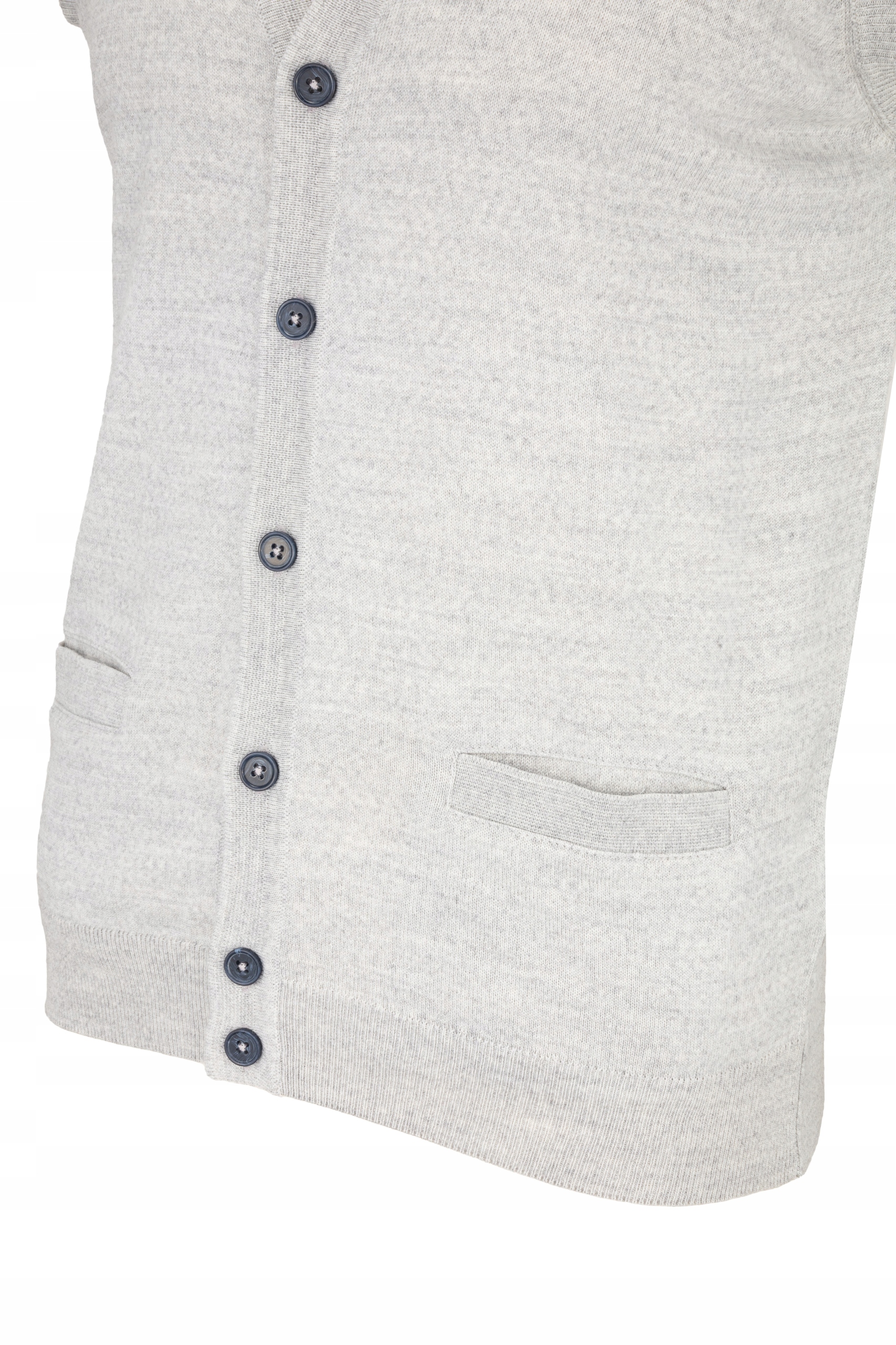 Kamizelka rozpinana z kieszeniami elegancka L Rozmiar L