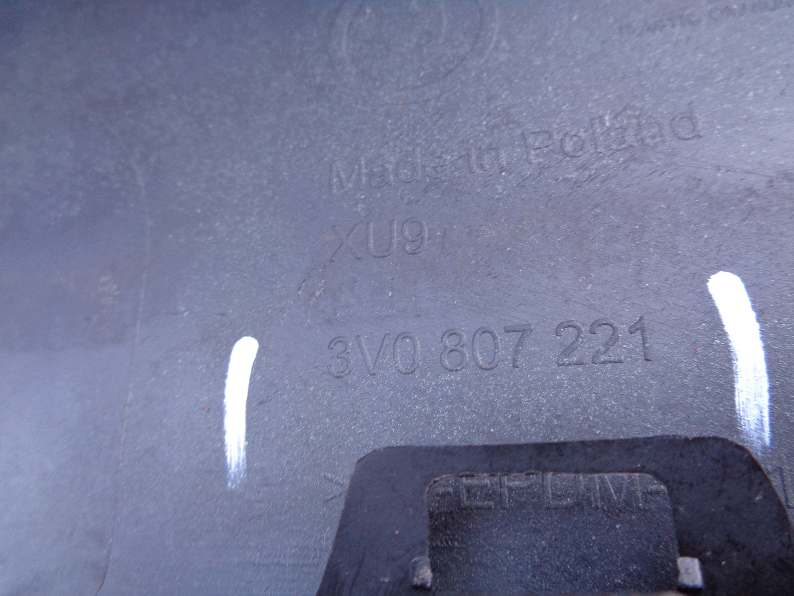 front bumper SKODA SUPERB III 3 3V 3V0 15- NR 53564