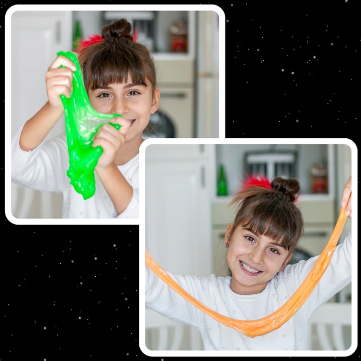 ZESTAW DO ROBIENIA SLIME FABRYKA LABORATORIUM SLIME BOX GLUT JUMBO Płeć chłopcy dziewczynki unisex