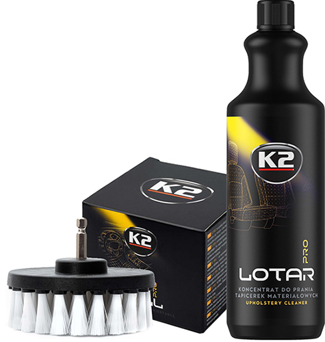 

K2 Lotar Płyn Do Prania Tapicerki Szczotka Brill