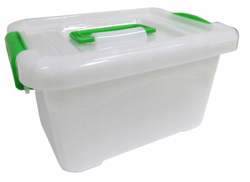 

Pojemnik Pudełko Z Pokrywką Z Tworzywa 3L 5 Sztuk