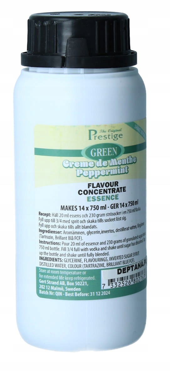 Zaprawka Prestige Green Creme de Menthe 280ml