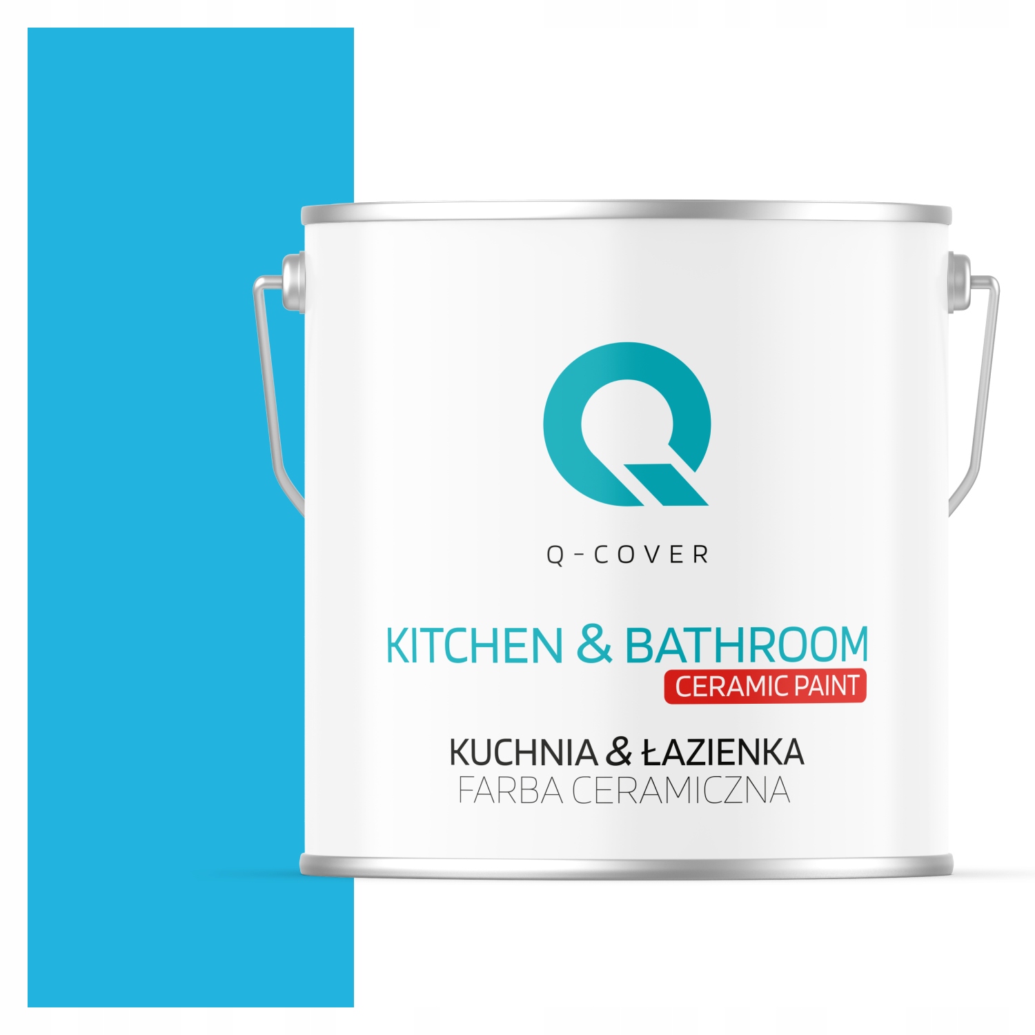 Farba Kúpeľňa Kuchyňa Vodotesná Farba Modrá H0340 Hlboká Matná 5 L