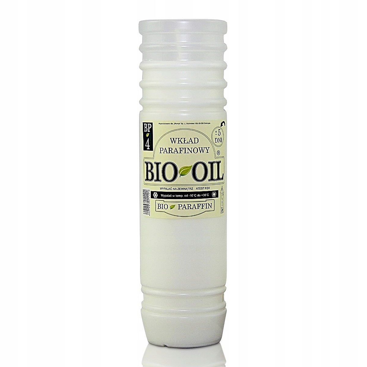 

Wkład Płomyk Bio Oil 4 (30 sztuk) 120h BP4