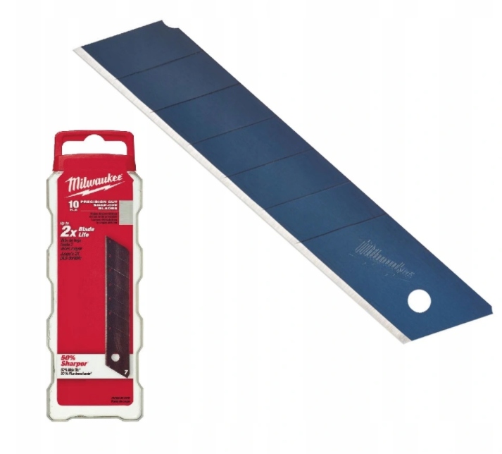 

Ostrza Wymienne 10SZT Do Nożyka 25MM Milwaukee