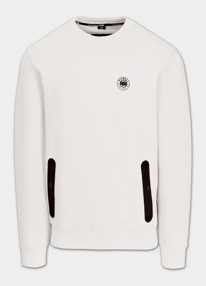 Pánská Tepláková mikina Pitbull Dogwood s kapsou na zip, lehce elastická, velikost M