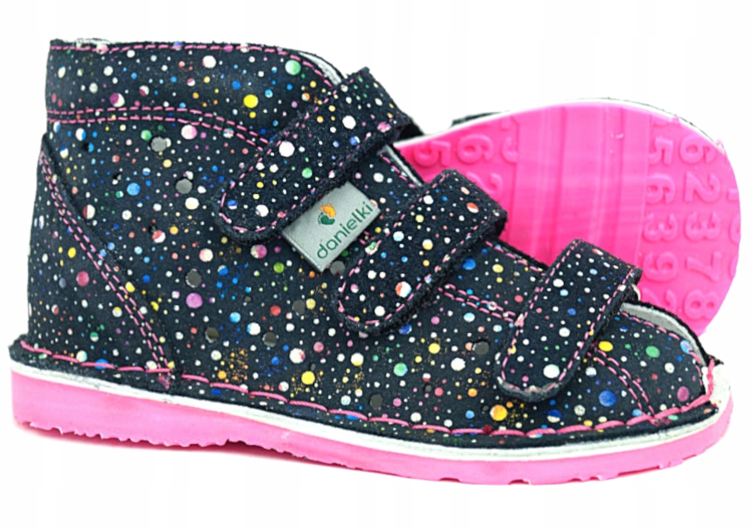 

Danielki Kapcie Domowe Sandałki Dla Dziewczynki 23