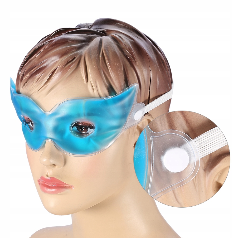 OPASKA ŻELOWA MASKA NA OCZY CHŁODZĄCA RELAKSUJĄC Wzór dominujący inny wzór