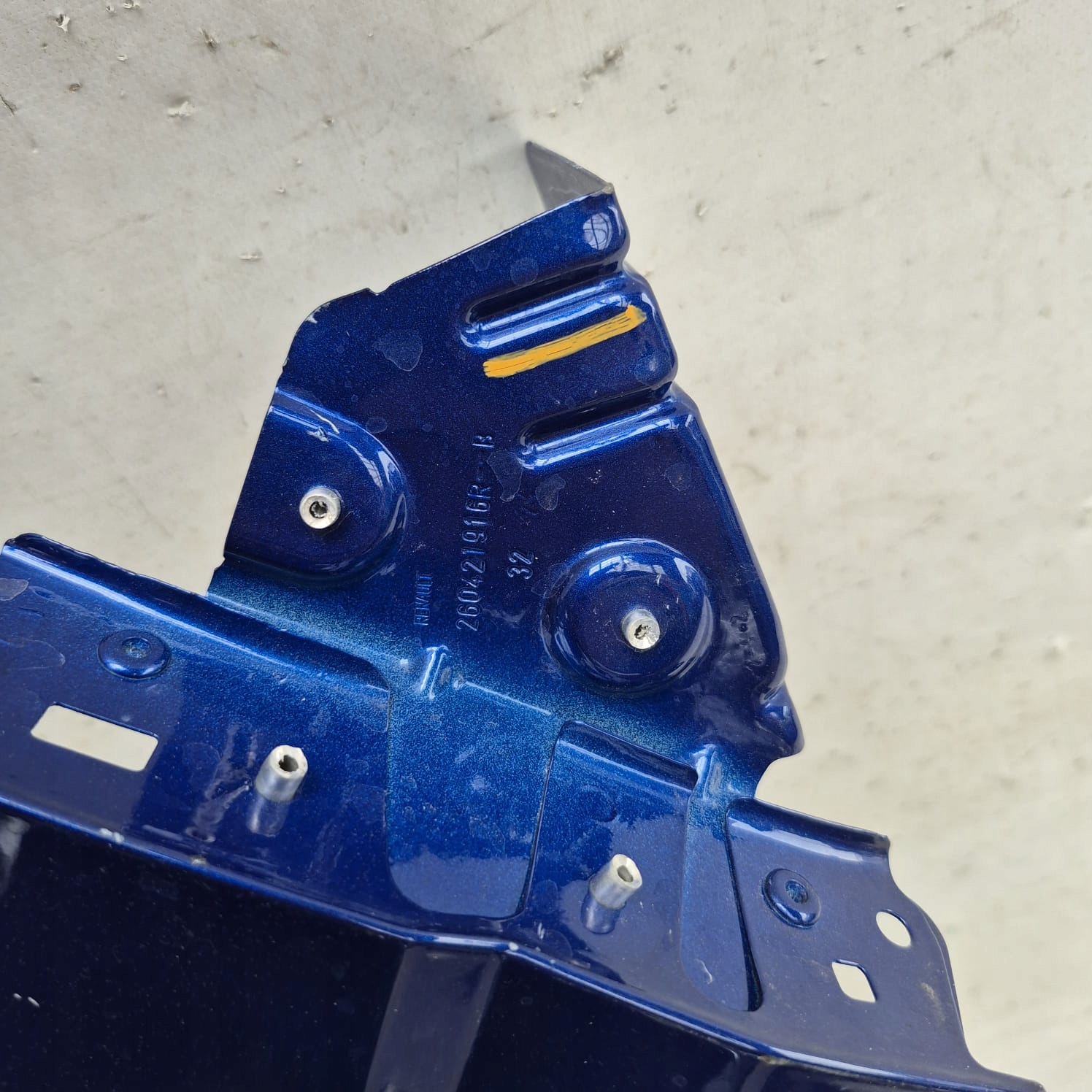 DACIA SANDERO III 3 STEPWAY 20-> fender front front right 260421916R