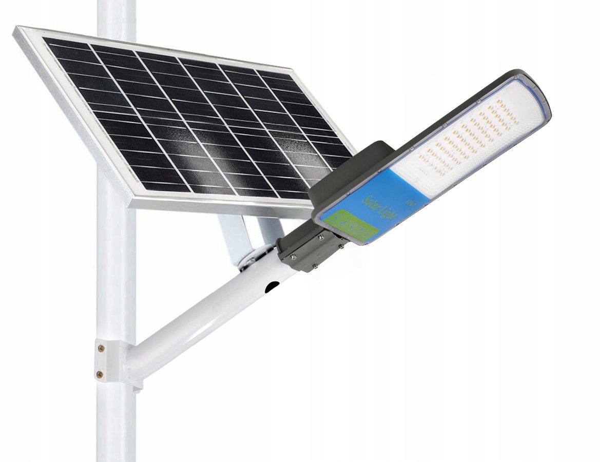 Solární Lampa Pouliční velké osvětlení příjezdové cesty Casablanca 60W