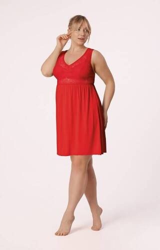 Mefemi By Nipplex Tričko Desire Big L Červené