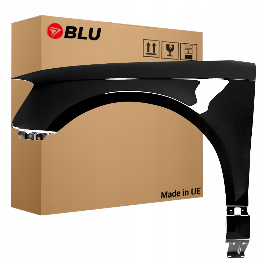 Blu Blatník Audi A3 8P Lift LZ9Y levý 08-12 přední pozink PhantomSchwarz