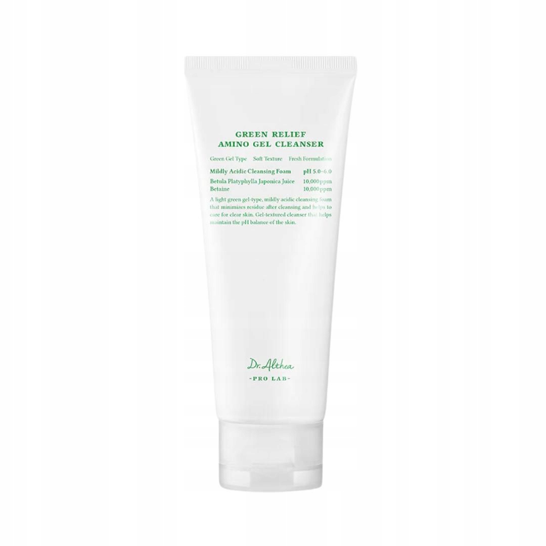 Dr. Althea – Zelený Reliéf Amino Gelový Čistič – Zelený – 100 ML [komsetika]