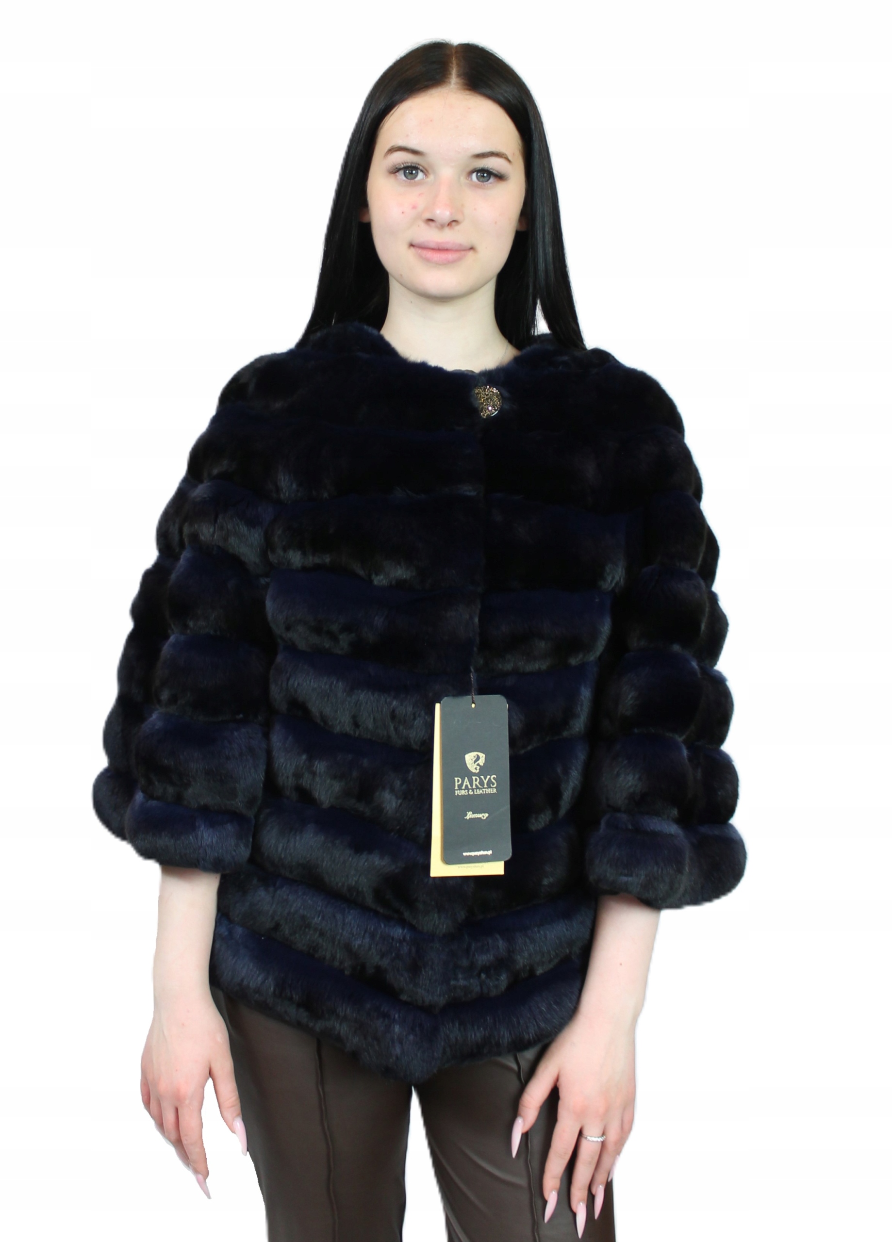 KURTKA FUTRO SZYNSZYLE. Model Lolita