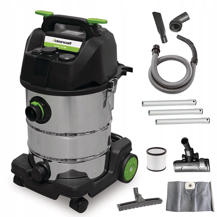 Odkurzacz przemysłowy Cleancraft wetCAT 131 Irh 1200 W na sucho/mokro