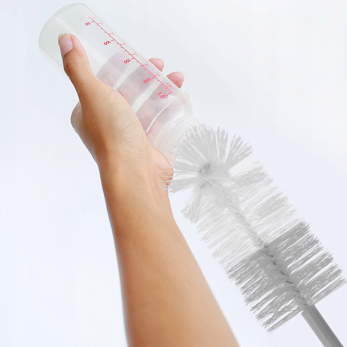 BabyOno SZCZOTKA DO MYCIA butelek smoczków 2x Kod producenta 721/03