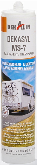 Klej Uszczelniacz Dekalin Dekasyl MS-7 Przezroczysty 290 ml