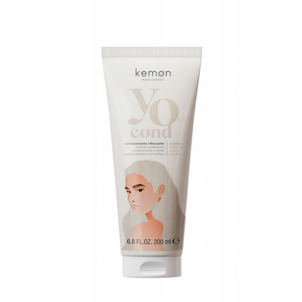 Kemon Barvicí přípravek Yo Cond Platina 200 Ml