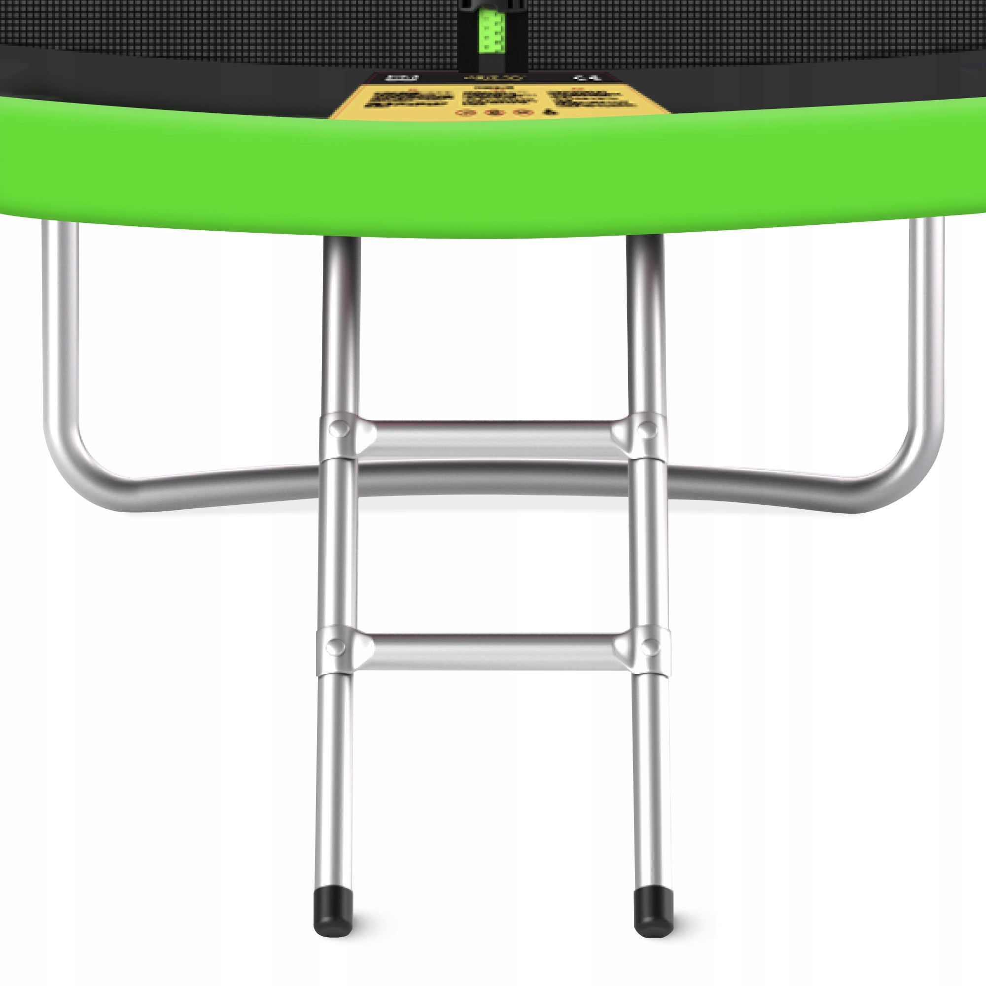 TRAMPOLINA DOMOWA DLA DZIECI DO DOMU I OGRODU Z SIATKĄ WEWNĘTRZNĄ OGRODOWA Wysokość siatki 160 cm