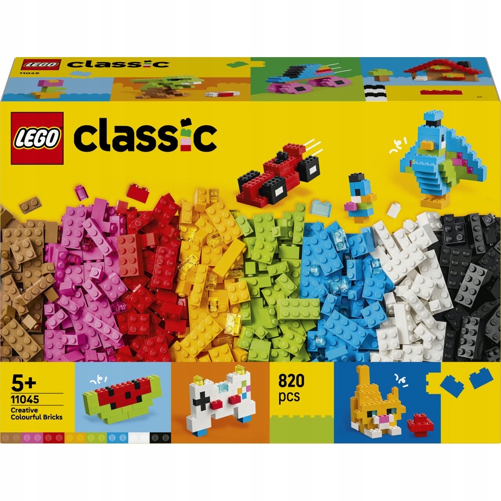 Lego Classic Kreativní barevné stavebnice 11045