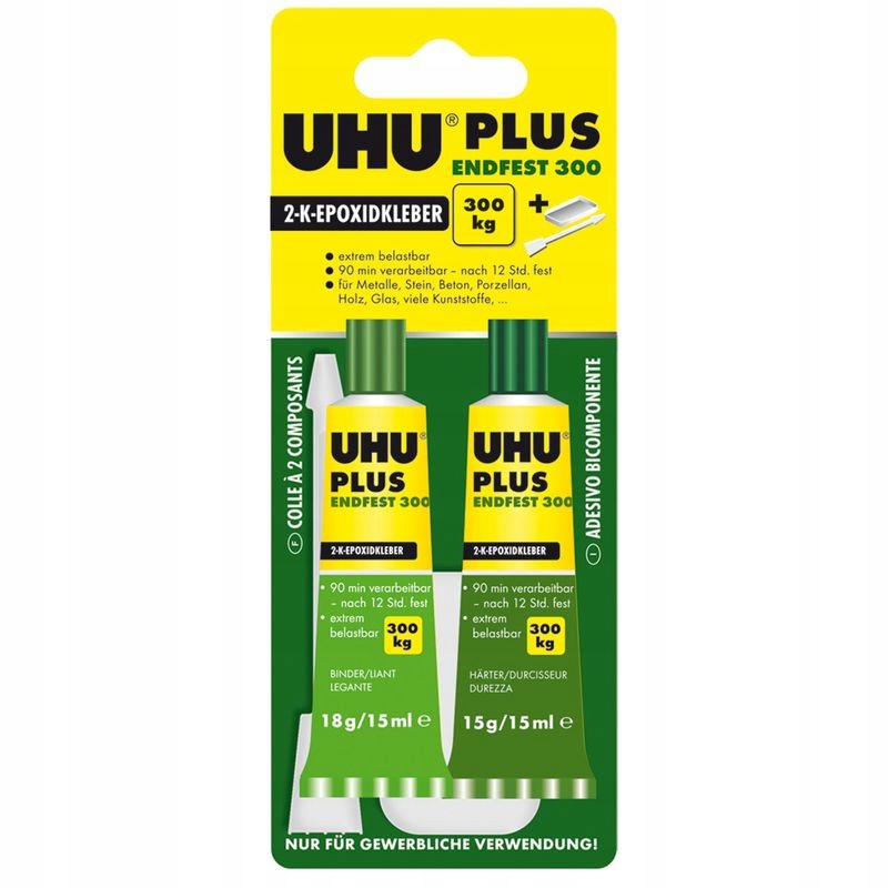 Żywica epoksydowa Uhu Plus Endfest 300 kg (tubka) (2 x 15 ml)