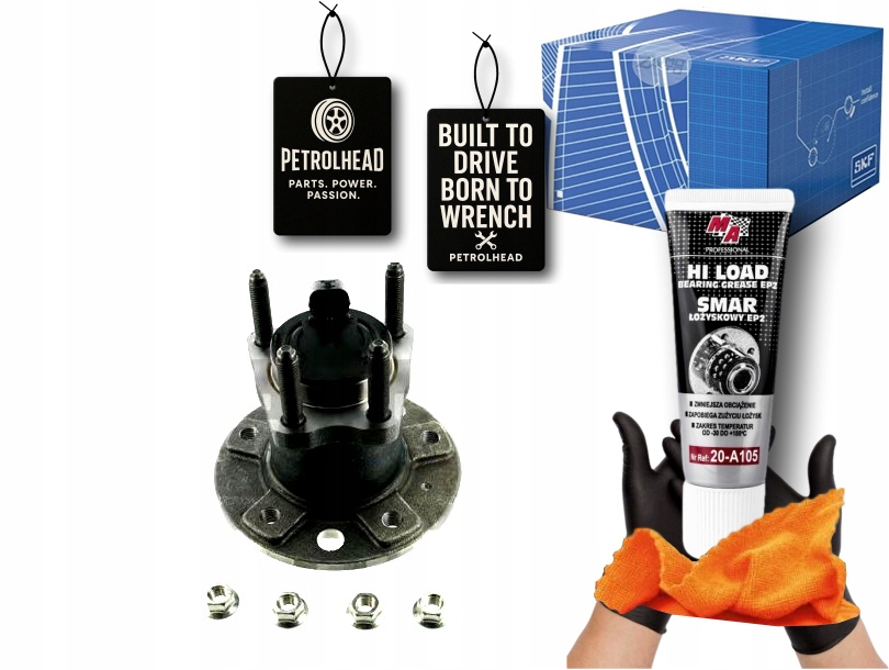 Ložisko Kola Opel Zadní Astra H 04- 5 Šroubů Skf #Petrolhead Pro+ Kit7