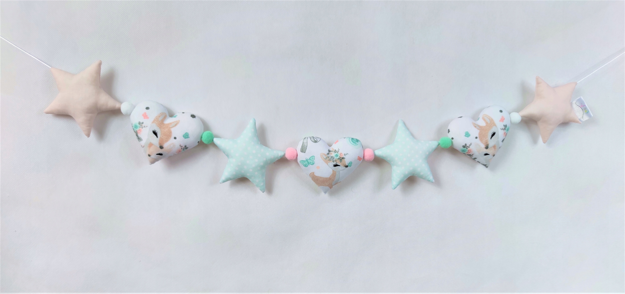 Гирлянда с pomponikami: Sarenki :)